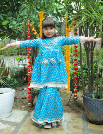 Kurti sharara set